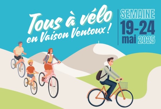 Tous à vélo en Vaison Ventoux !