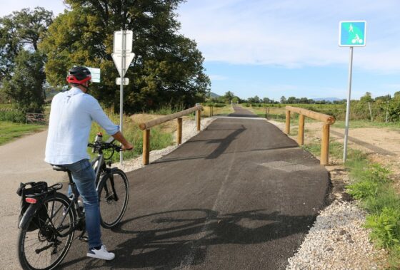 Ouverture du 1er tronçon de la Véloroute de l’Ouvèze