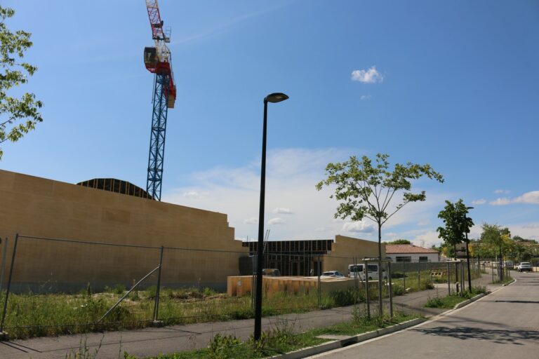 Vue extérieure chantier PCJ-4