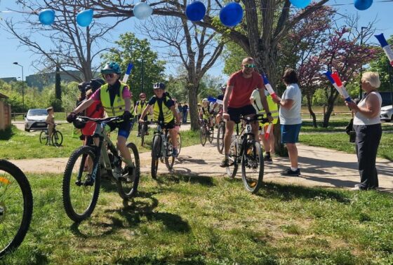 Succès pour le Séjour vélo enfants-parents
