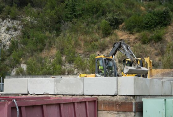 Des travaux à la déchetterie de Vaison