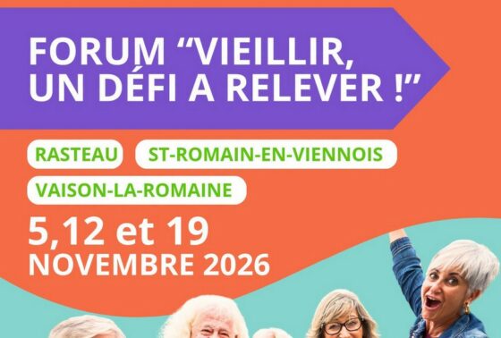 Forum “Vieillir, un défi à relever !”